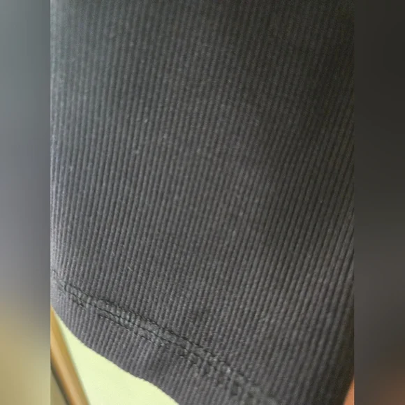 Wilfred Free | Black Ribbed Tank Top, Size S - Picture 4 of 6